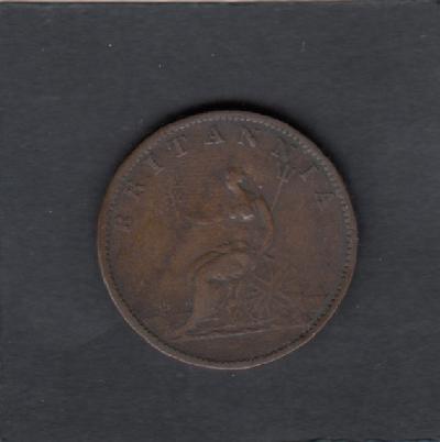 Beschrijving: 1/2 Penny  GEORGIUS III